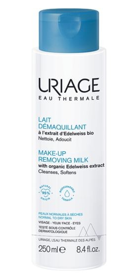 Uriage Thermaal water make-up verwijder melk (250 Milliliter)