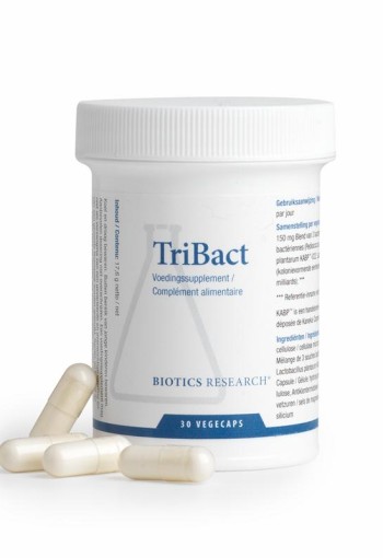 Biotics Tribact (30 Vegetarische capsules)
