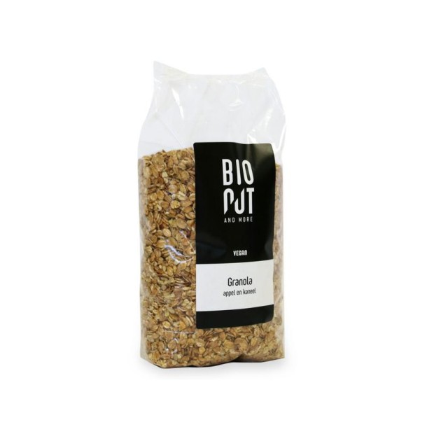 Bionut Granola appel & kaneel bio (750 Gram)