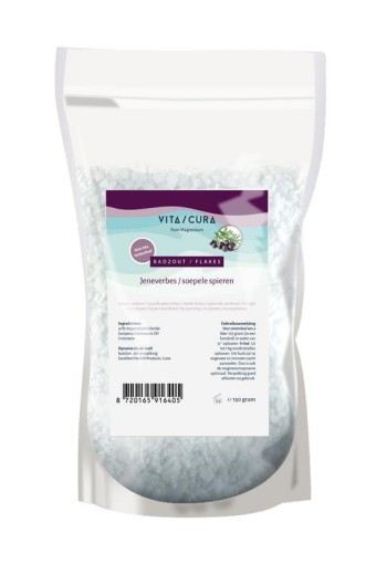 Vitacura Magnesium zout flakes jeneverbes (150 Gram)