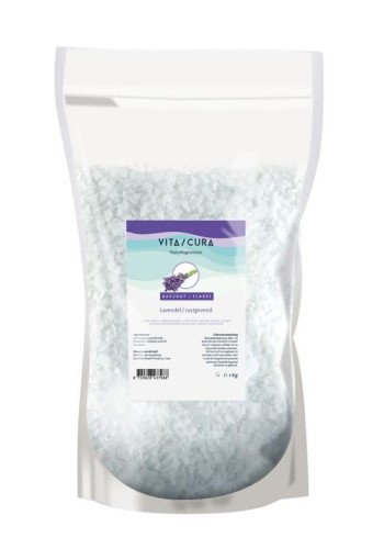 Vitacura Magnesium zout flakes lavendel (1 Kilogram)