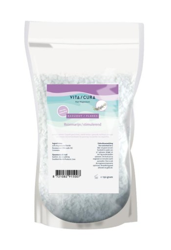 Vitacura Magnesium zout flakes rozemarijn (150 Gram)