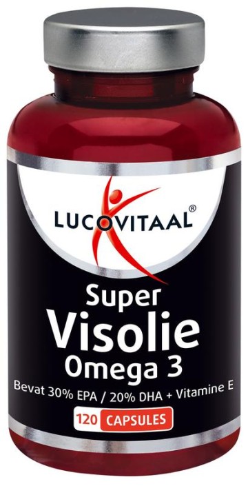 Lucovitaal Visolie super omega 3 (120 Capsules)