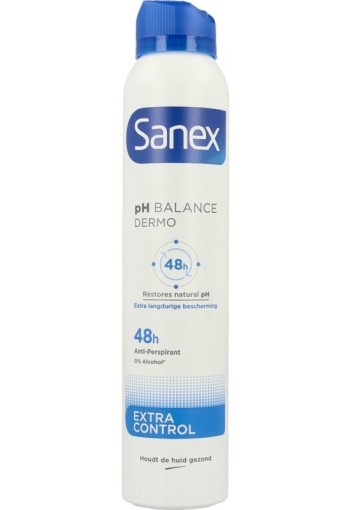 Sanex Deodorant spray dermo extra control (200 Milliliter)