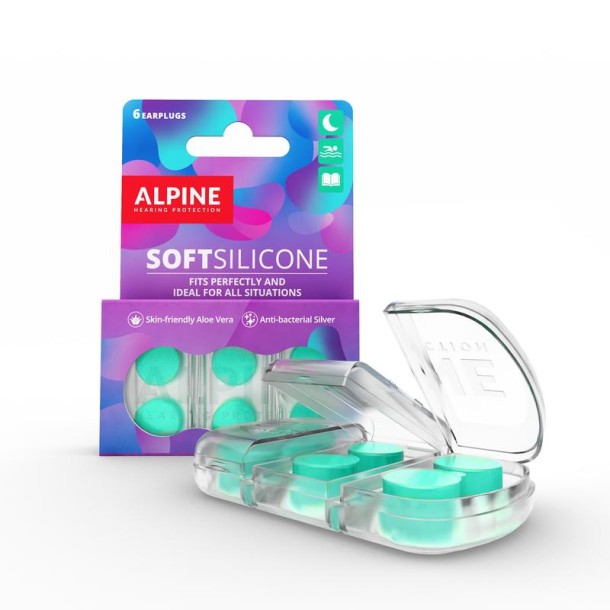 Alpine Oordoppen soft silicone (3 Paar)