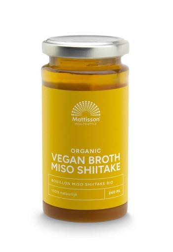 Mattisson Organic miso bone broth (240 Milliliter)