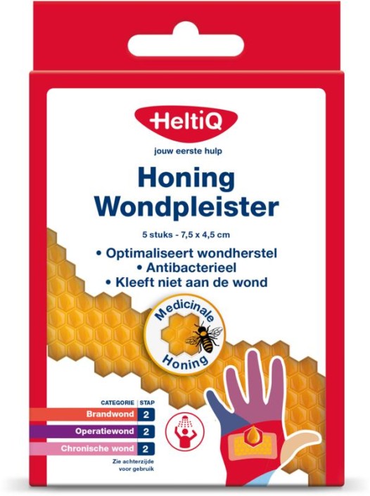 Heltiq Honing wondpleister (5 Stuks)