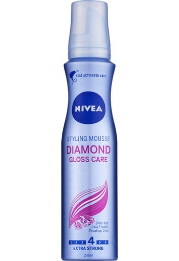 NIVEA Diamond Gloss Styling Mousse 150 ml