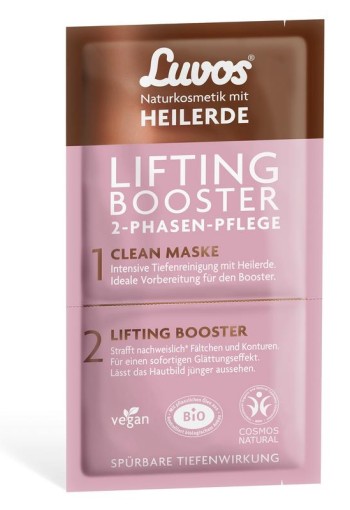 Luvos Crememasker lifting booster 2 fasen bio (9,5 Milliliter)