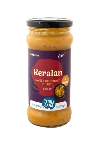 Terrasana Curry sauce korma bio (350 Gram)