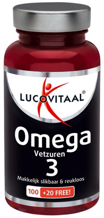 Lucovitaal Omega 3 vetzuren (120 Capsules)