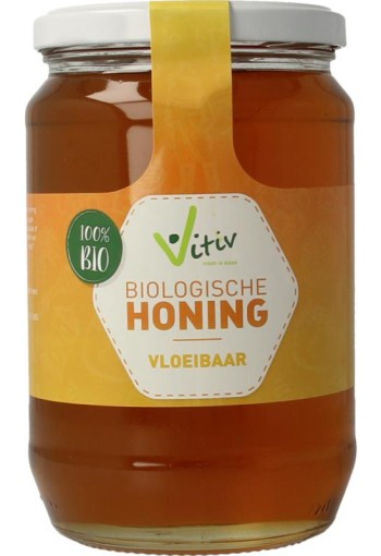 Vitiv Honing vloeibaar bio (900 Gram)