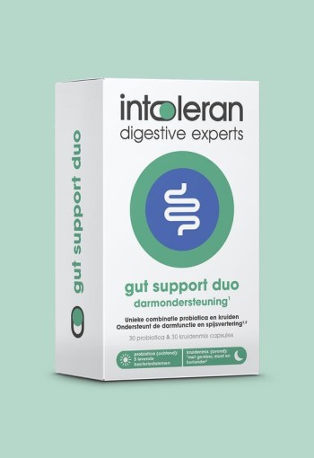 Intoleran Gut support duo 2x30 capsules (60 Capsules)