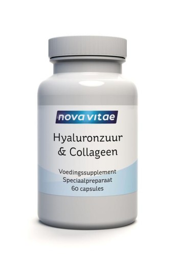 Nova Vitae Hyaluronzuur met collageen (60 Capsules)