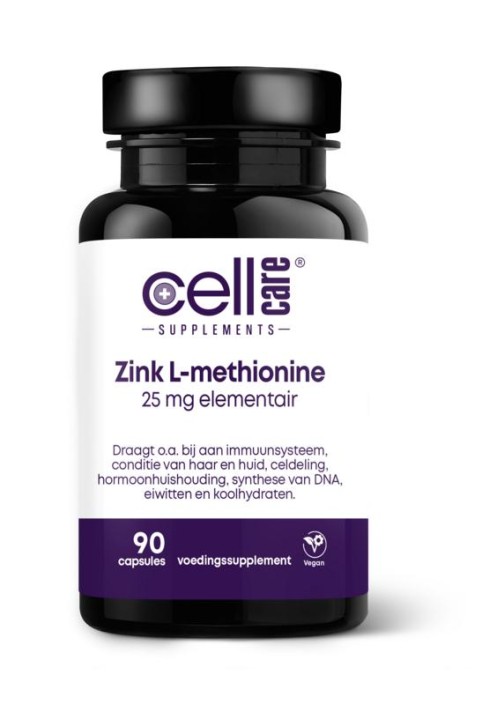 Cellcare Zink L methionine 25mg (90 Capsules)