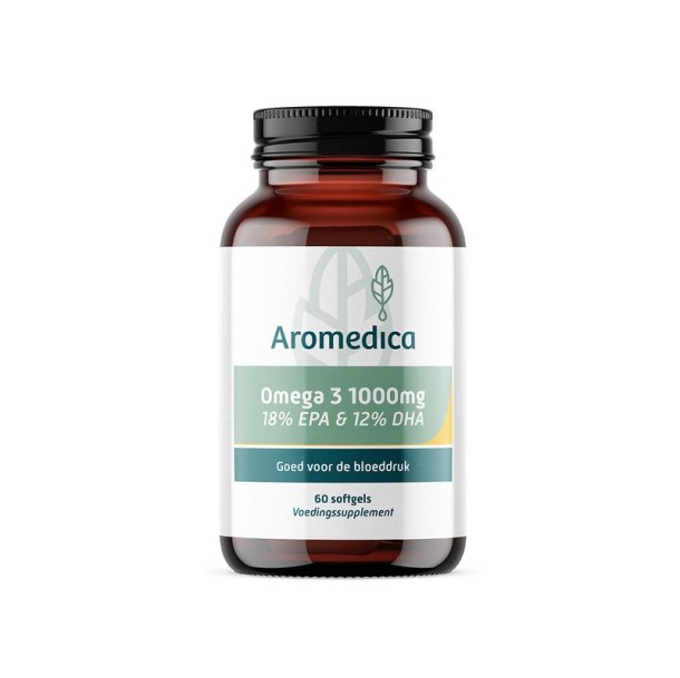 Aromedica Omega 3 18% EPA 12% DHA 1000mg (60 Softgels)