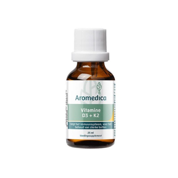 Aromedica Vitamine D3 K2 druppels (25 Milliliter)