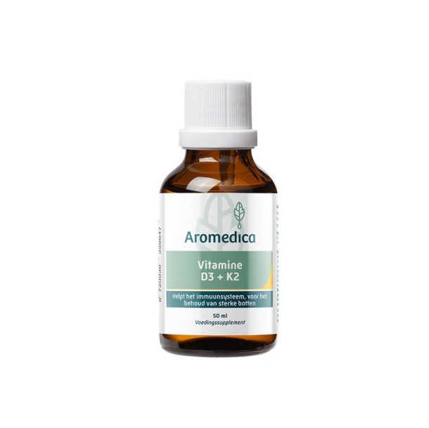 Aromedica Vitamine D3 K2 druppels (50 Milliliter)