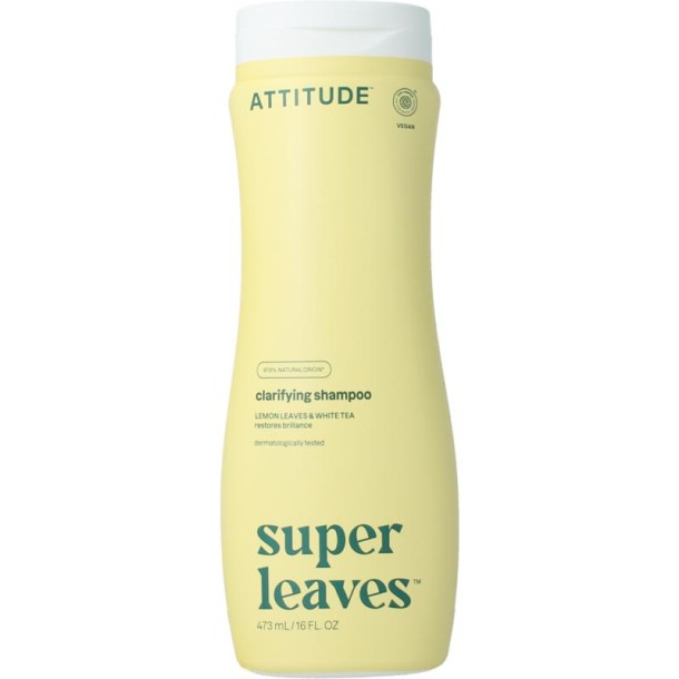 Attitude Shampoo super leaves zuiverend (473 Milliliter)