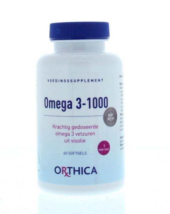 Orthica Omega 3 1000 (60 Softgels)