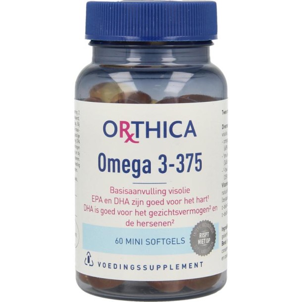 Orthica Omega 3 375 (60 Softgels)