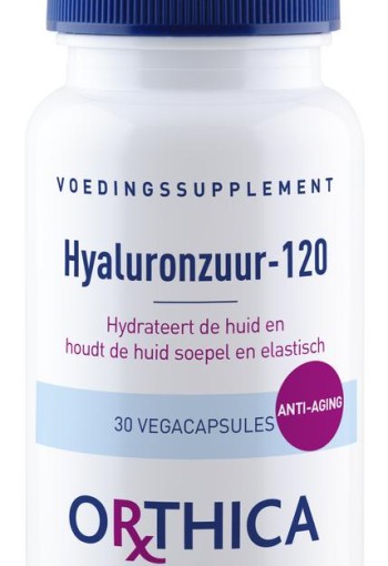 Orthica Hyaluronzuur 120 (30 Vegetarische capsules)