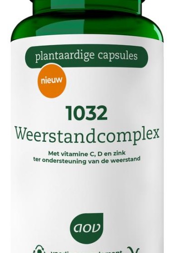 AOV 1032 Weerstand complex (60 Vegetarische capsules)