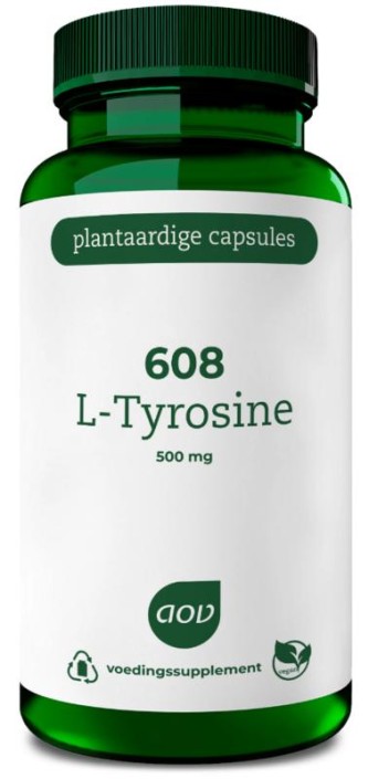 AOV 608 L-Tyrosine (60 Vegetarische capsules)