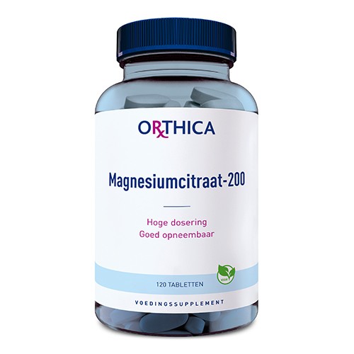 Orthica Magnesium citraat 200 (120 Tabletten)