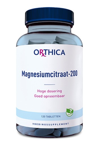 Orthica Magnesium citraat 200 (120 Tabletten)