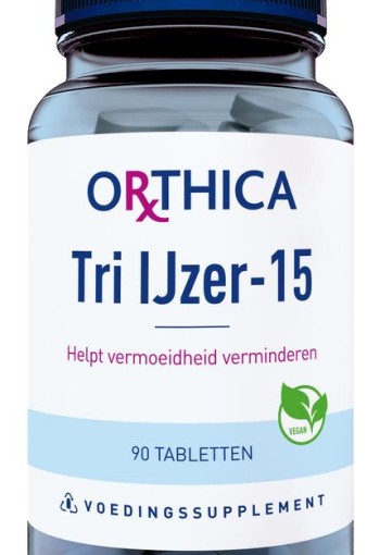 Orthica Tri ijzer 15 (90 Tabletten)