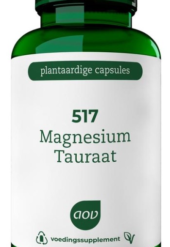 AOV 517 Magnesium tauraat (90 Vegetarische capsules)