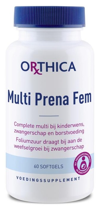 Orthica Multi prena fem (60 Softgels)