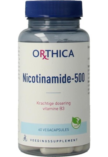 Orthica Nicotinamide 500 (60 Vegetarische capsules)