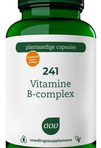 AOV 241 Vitamine B complex (120 Vegetarische capsules)