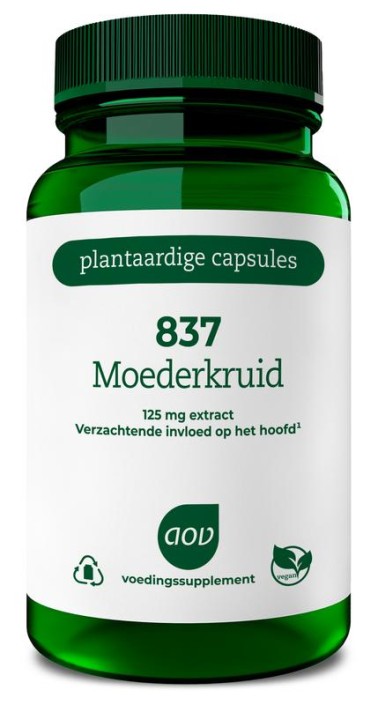 AOV 837 Moederkruid (60 Vegetarische capsules)