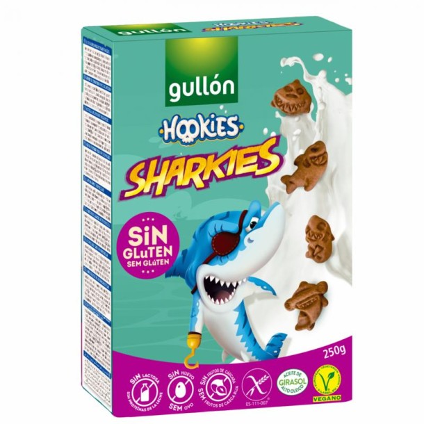 Gullon Sharkies glutenvrij (250 Gram)