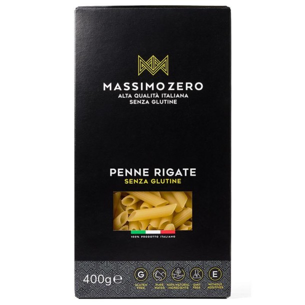 Massimo Zero Penne rigate glutenvrij (400 Gram)