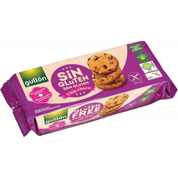 Gullon Chocolate chip cookies glutenvrij (130 Gram)