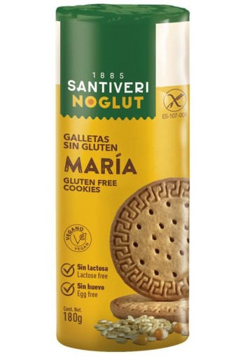 Santiveri Maria biscuits glutenvrij (180 Gram)