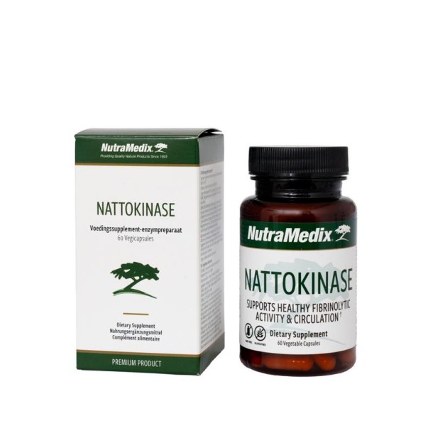Nutramedix Nattokinase zonder vitamine K (60 Capsules)