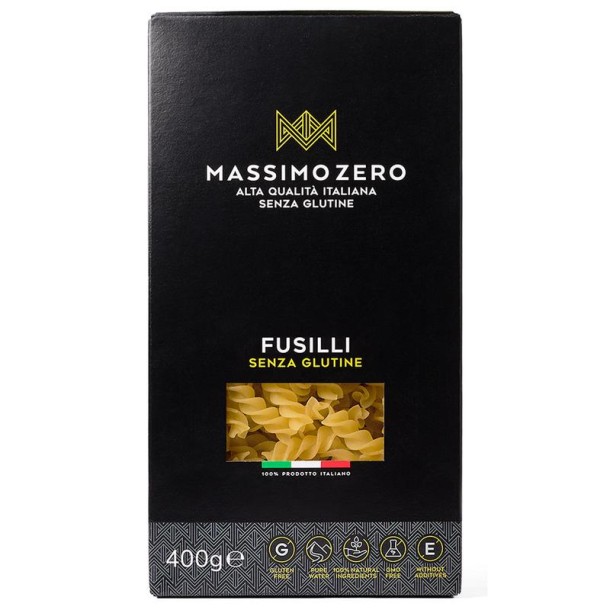 Massimo Zero Fusilli glutenvrij (400 Gram)