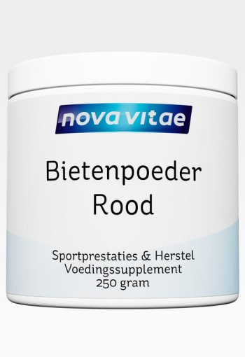 Nova Vitae Rode bietenpoeder (250 Gram)