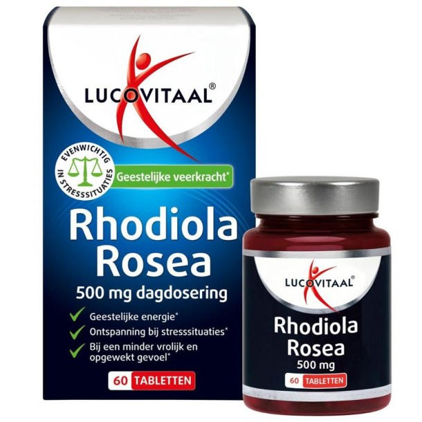 Lucovitaal Rhodiola rosea (60 Tabletten)