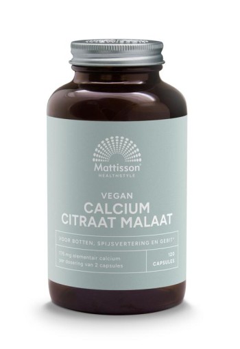 Mattisson Calcium citraat malaat vegan (120 Capsules)