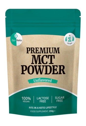 Go-Keto MCT poeder naturel (250 Gram)