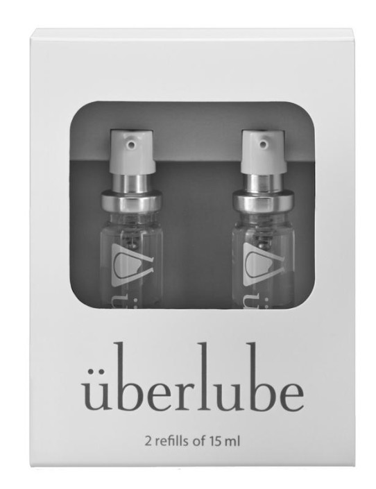Uberlube Good to go navulling 2 x 15ml (30 Milliliter)