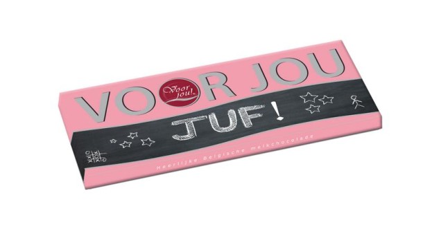 Voor Jou! Wensreep Juf (70 Gram)