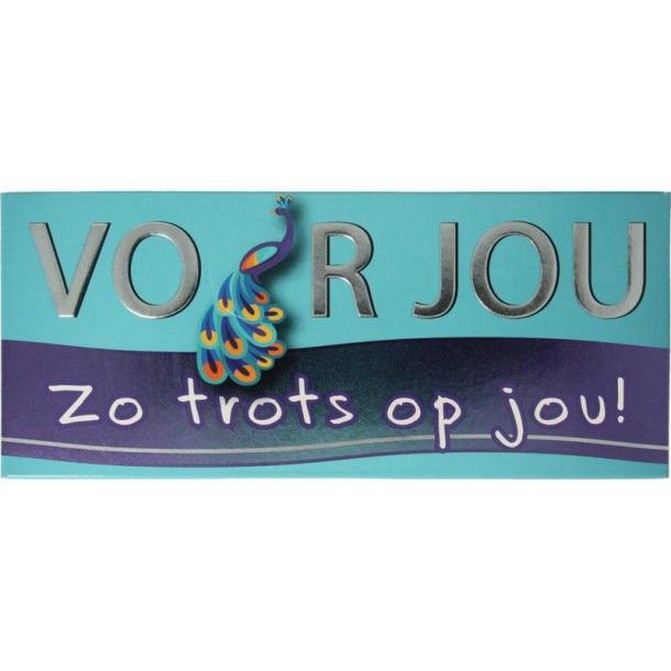 Voor Jou! Wensreep trots op jou (70 Gram)
