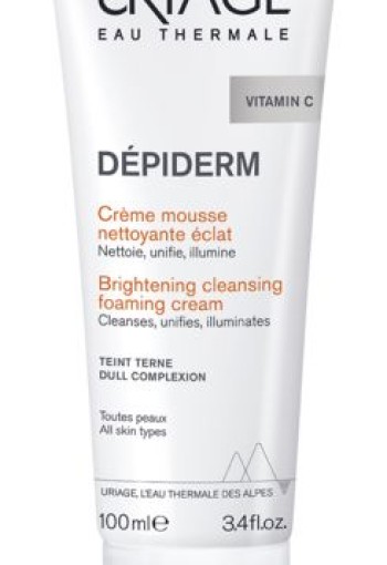 Uriage Depiderm cleansing foam creme (100 Milliliter)